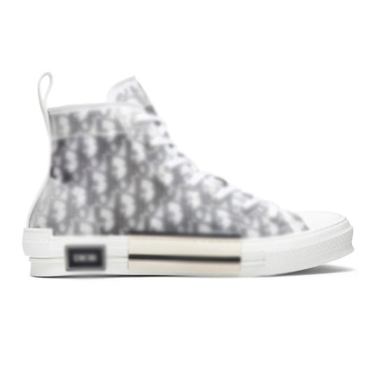 D10R- Men's High Top Wht/Blk