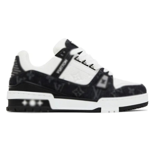 LVT- Men's Denim Black/White