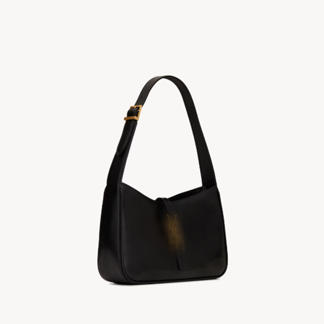 Y-BAG Plain Leather Black