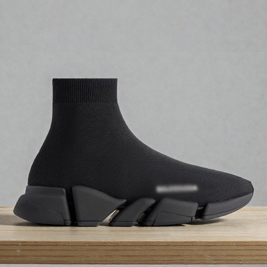 B@L3NCG- Black Sneaker