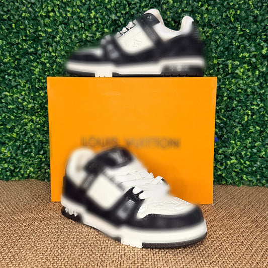 LVT- Men's Denim Black/White