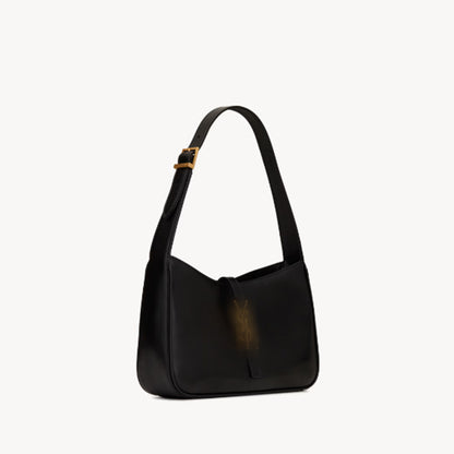 Y-BAG Plain Leather Black